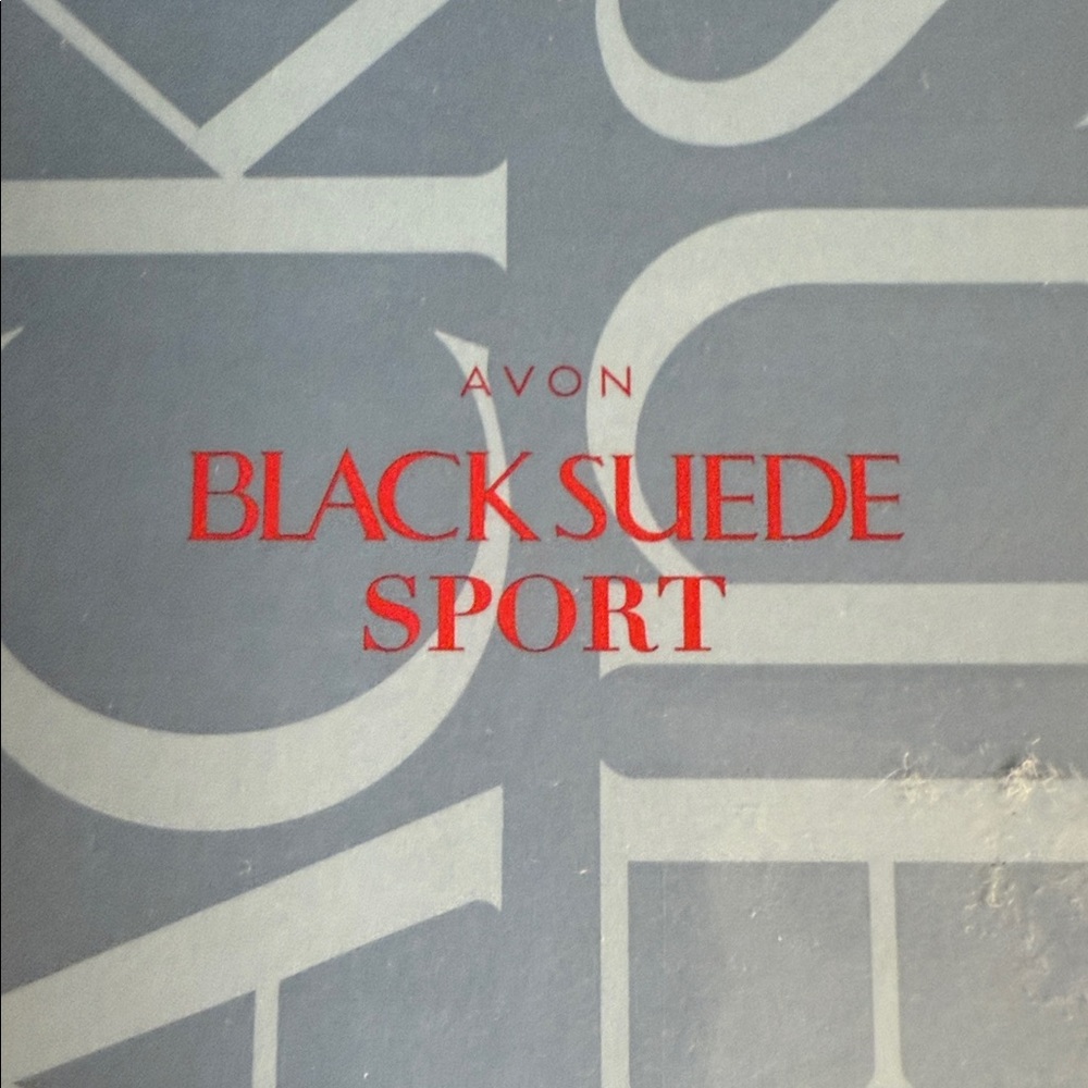 Avon Black Suede Sport Fragrance Spray Cologne for Men Factory Sealed Big 3.4 OZ - Picture 14 of 16
